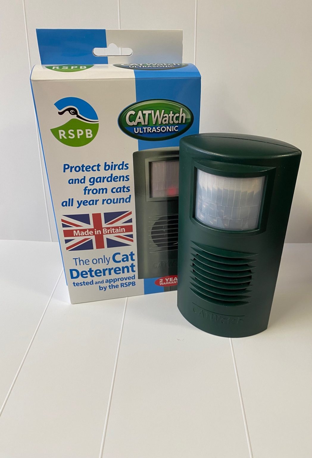 CATWatch Ultrasonic Cat Deterrent RSPB approved Alton Garden Centre