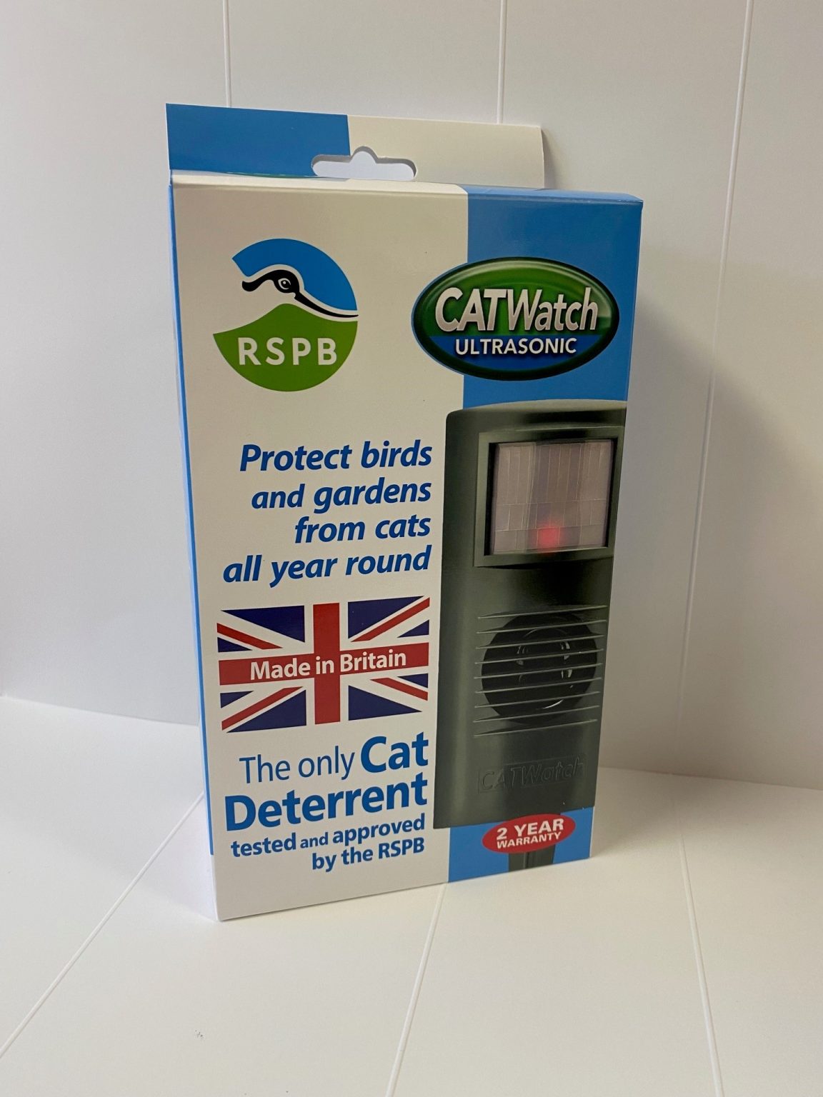 CATWatch Ultrasonic Cat Deterrent RSPB approved Alton Garden Centre