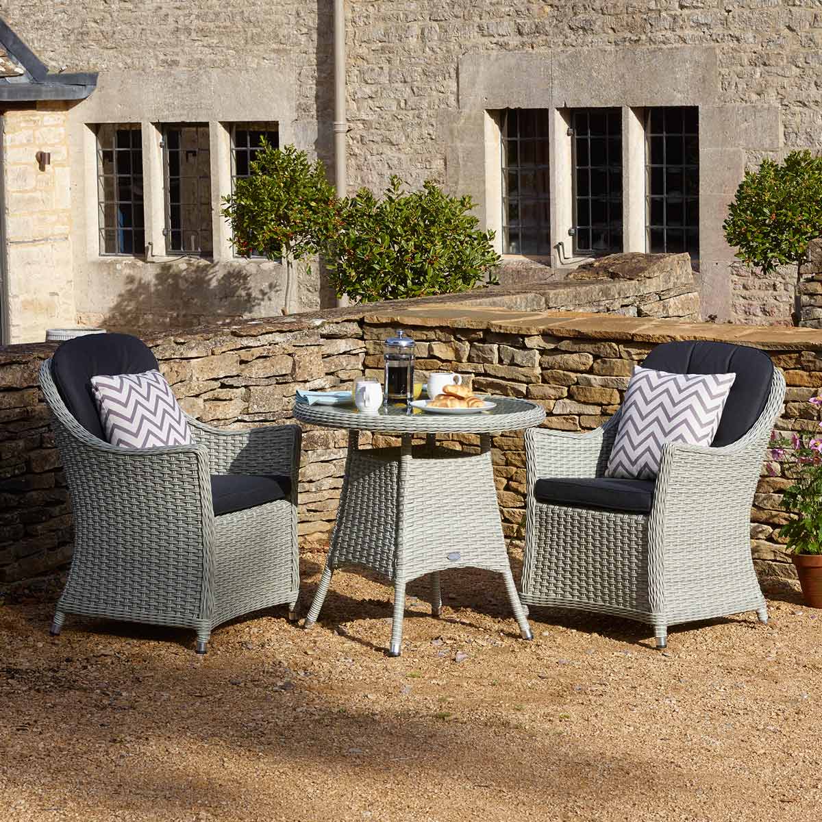 bramblecrest rattan bistro set