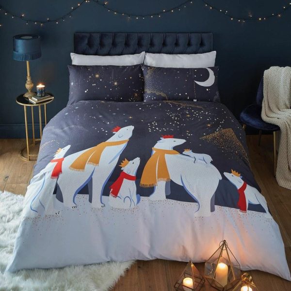 polar bears bedding set arctic blue f6148414 23aa 4f27 94b8