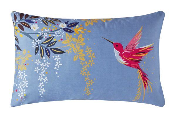 Hummingbird Right Pillowcase Cut Out