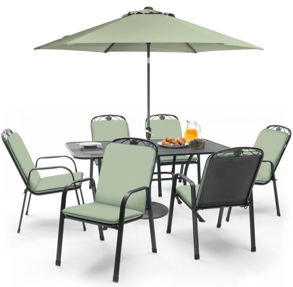 siena 6 seat set sage