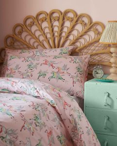 The Home Of Interiors Cath Kidston Bedding Painted Unicorn Pink Cameo
