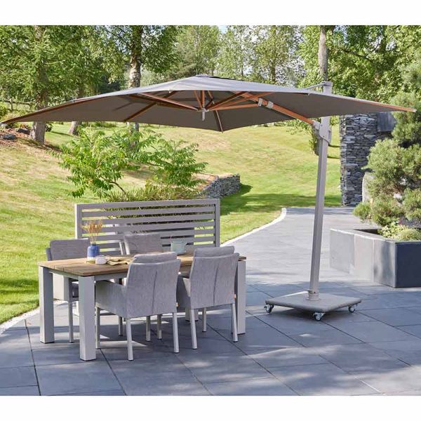 jasmine 3m cantilever parasol in beige