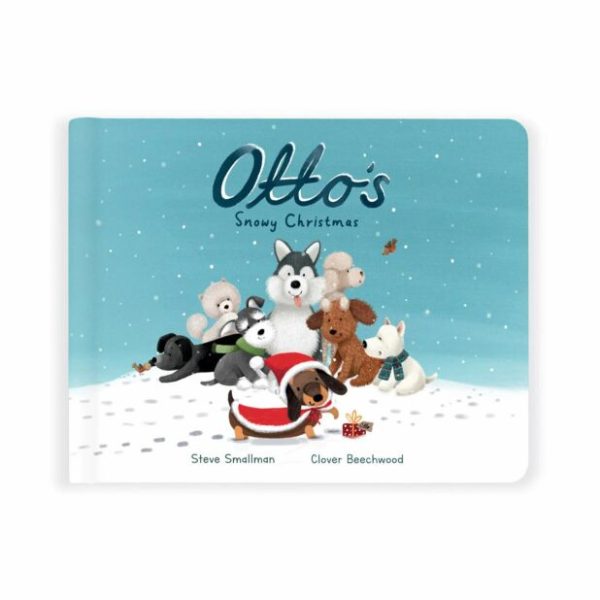 jellycat bk4osc otto s snowy christmas book