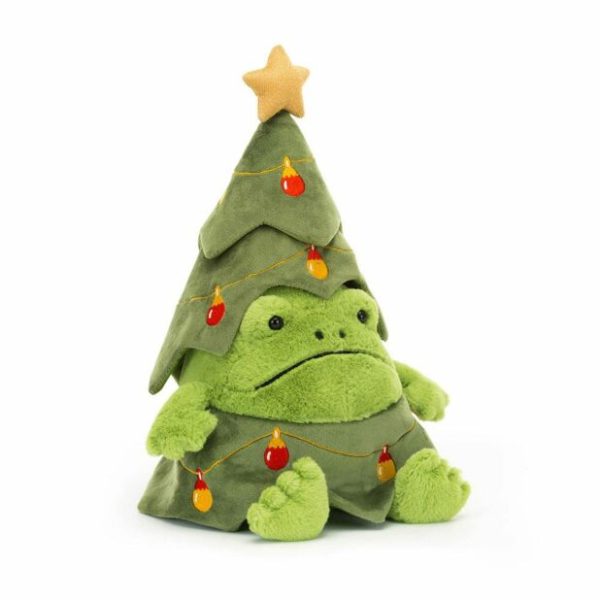 rr3fc jellycat christmas tree ricky rain frog 1