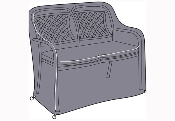 hartman amalfi 2 seat bench cover