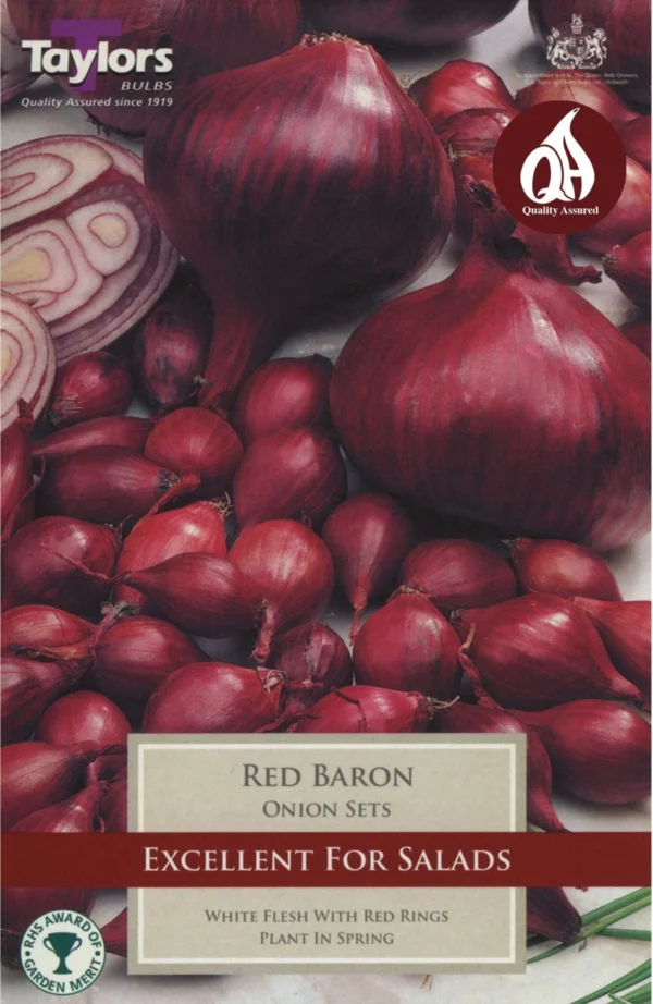 taylors onion red baron 50 pack 29812677017655