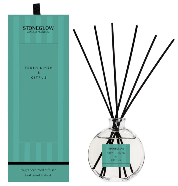 71012 Fresh Linen Citrus Modern Classics Diffuser 08997